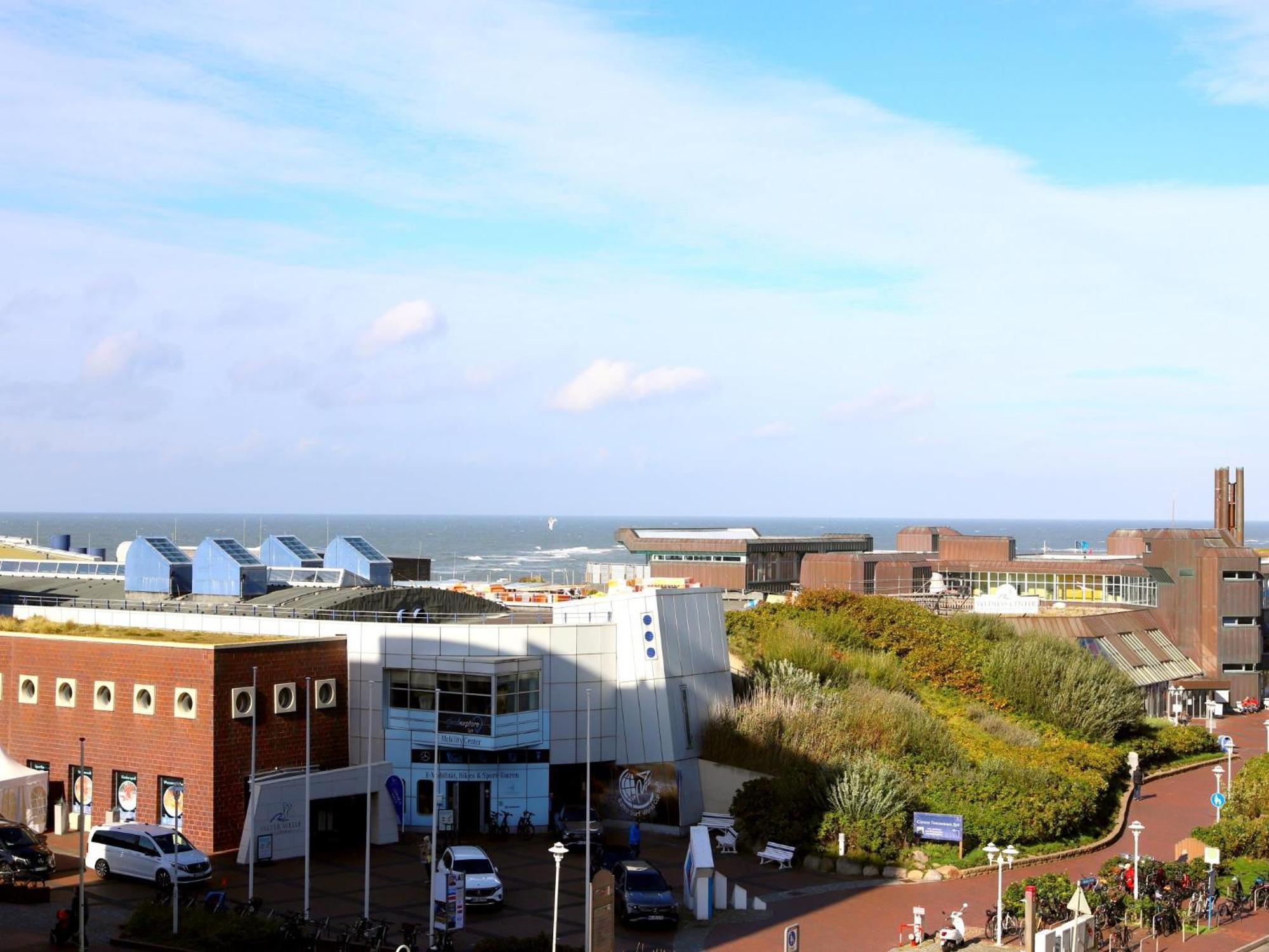 Strandnahe Ferienwohnung, Zentral Gelegen, Wlan Und Balkon, Andreas Dirks-Str. 1 Westerland Extérieur photo
