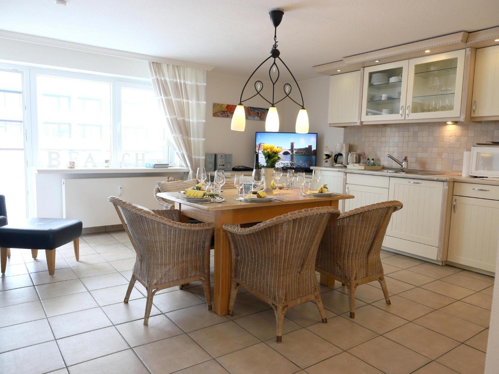 Strandnahe Ferienwohnung, Zentral Gelegen, Wlan Und Balkon, Andreas Dirks-Str. 1 Westerland Extérieur photo